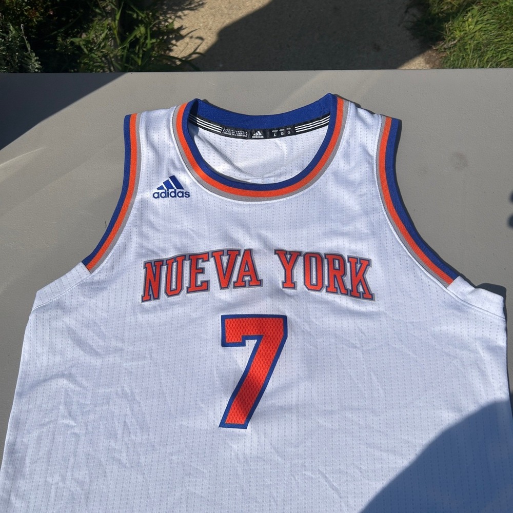 Adidas Carmelo Anthony Nueva York Knicks Noches Ene-Be-A Jersey Youth L 14-16